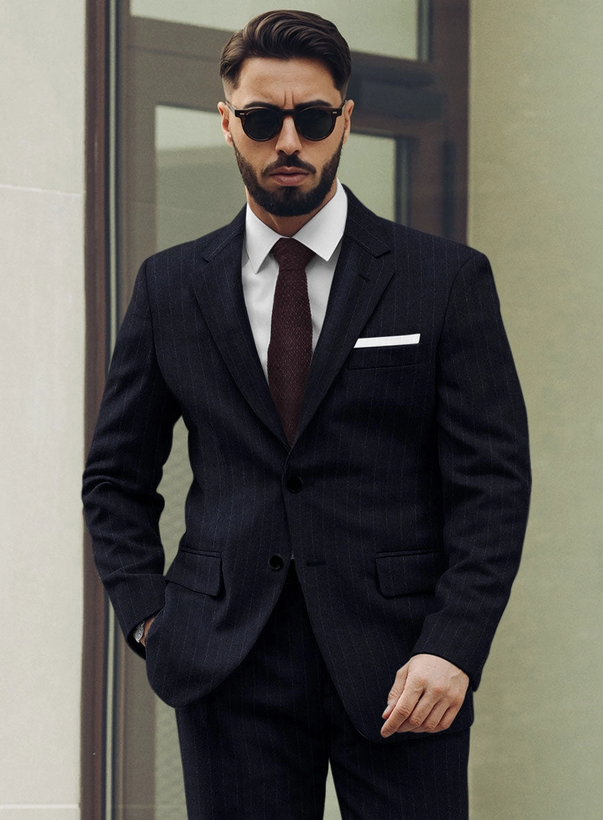 Sartori Ariadna Blue Stripe Soft Tweed Suit