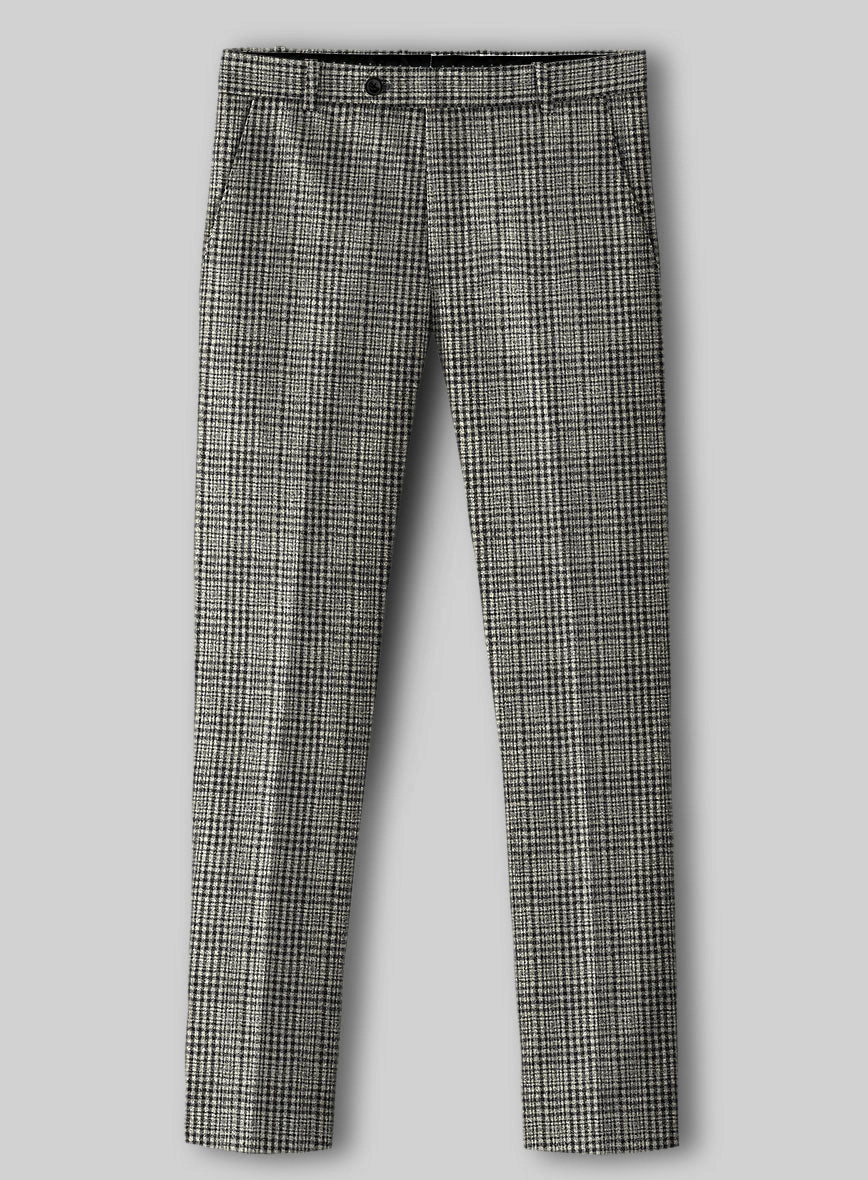 Sartori Spartaco Black Check Soft Tweed Suit