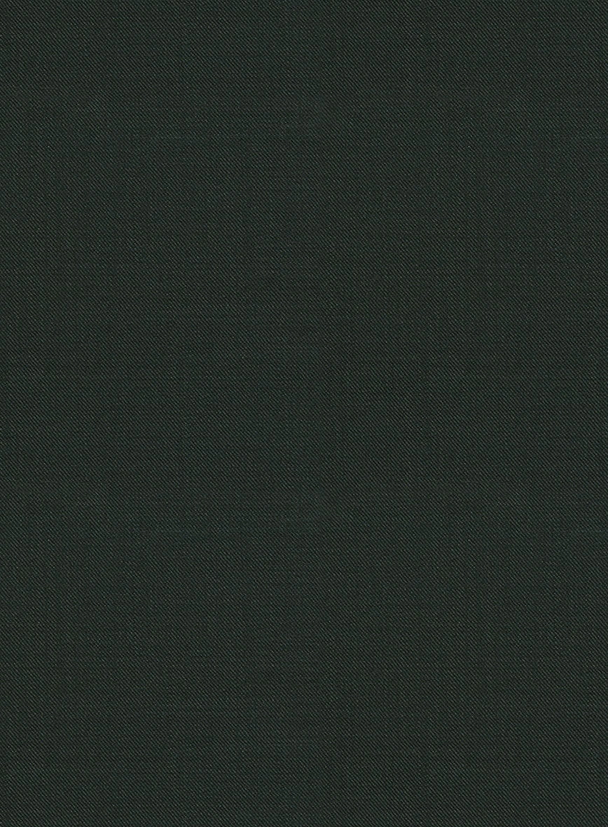 Scabal Dark Green Wool Suit