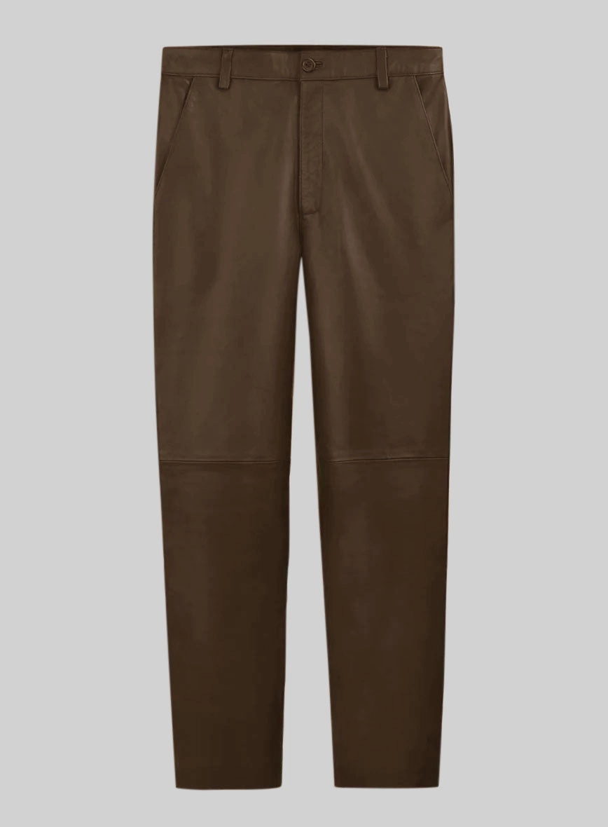 Scottish Brown Leather Suit