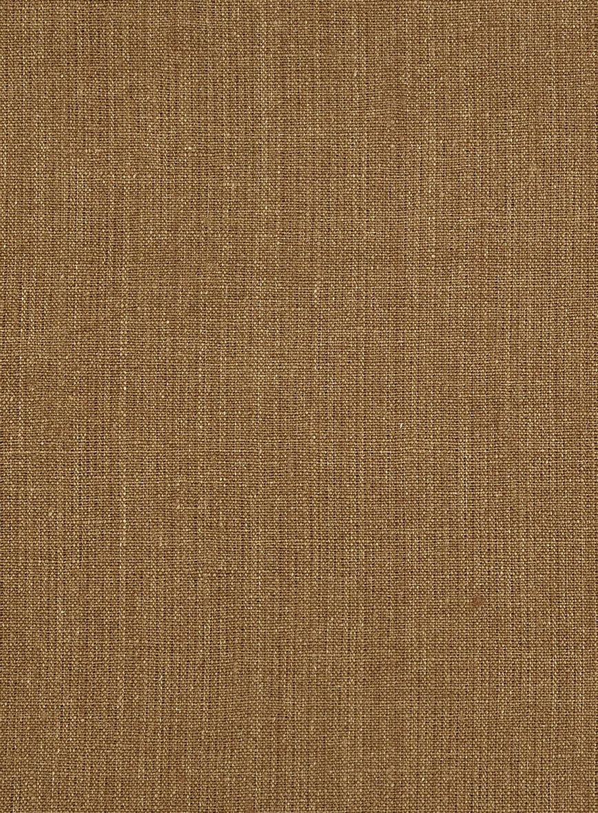 Sepia Brown Linen Suit