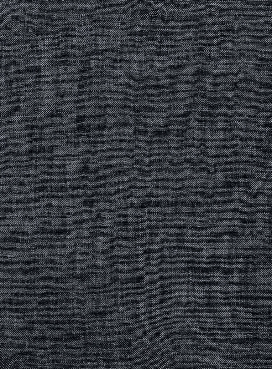 Slate Gray Linen Suit