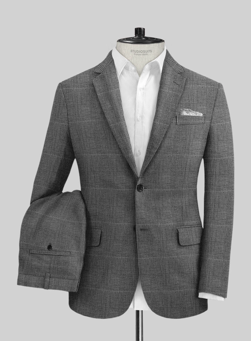 Solbiati Gray Prince Linen Suit