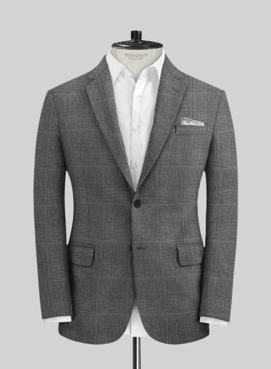 Solbiati Gray Prince Linen Suit