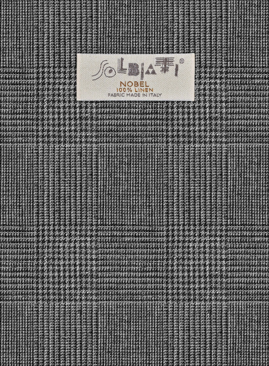 Solbiati Gray Prince Linen Suit