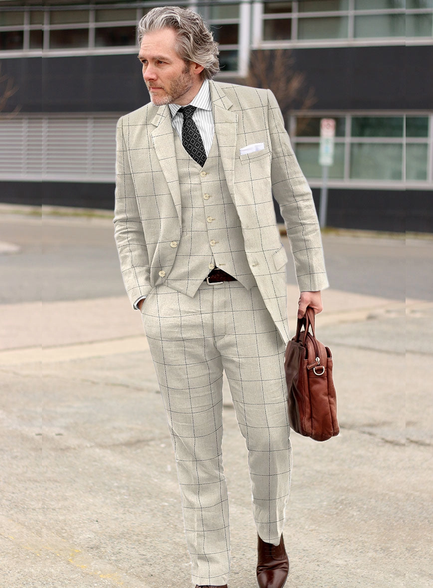 Solbiati Linen Leonea Suit