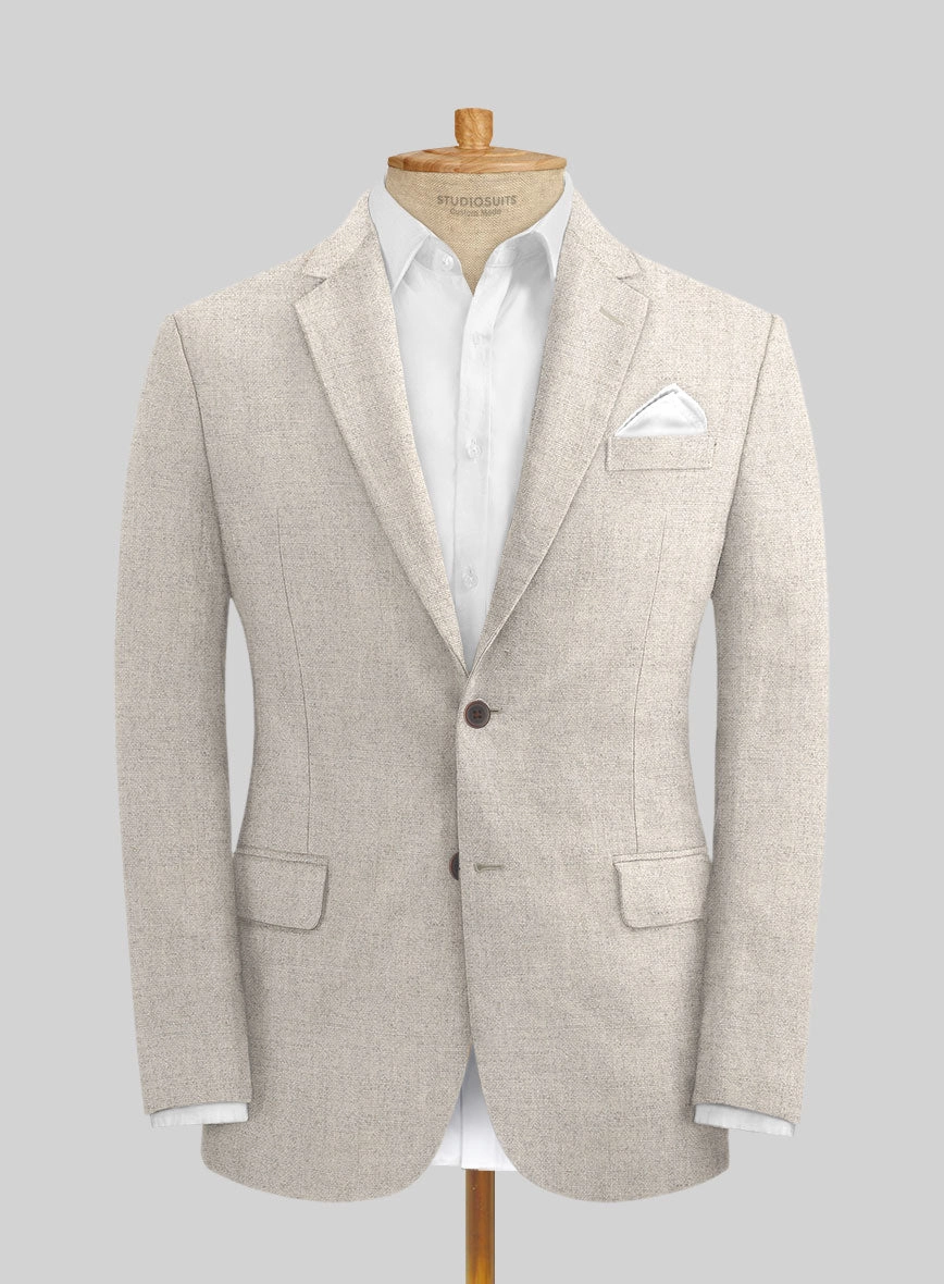 Solbiati Pericle Beige Linen Suit