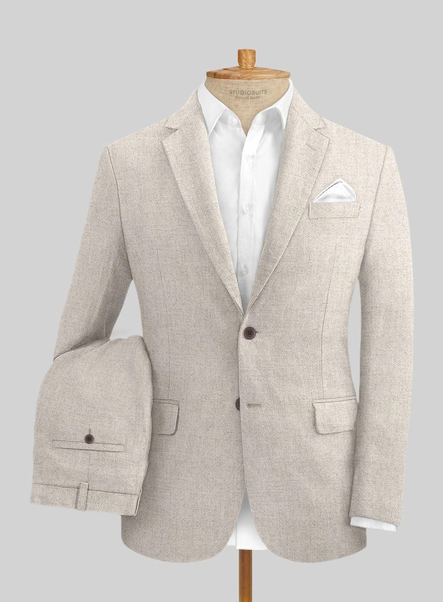 Solbiati Pericle Beige Linen Suit
