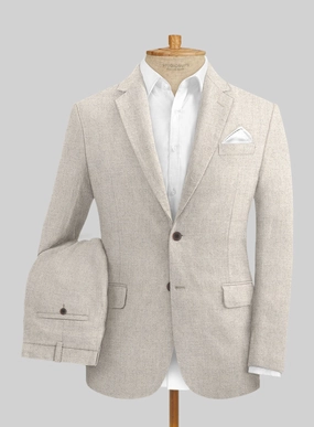 Solbiati Pericle Beige Linen Suit