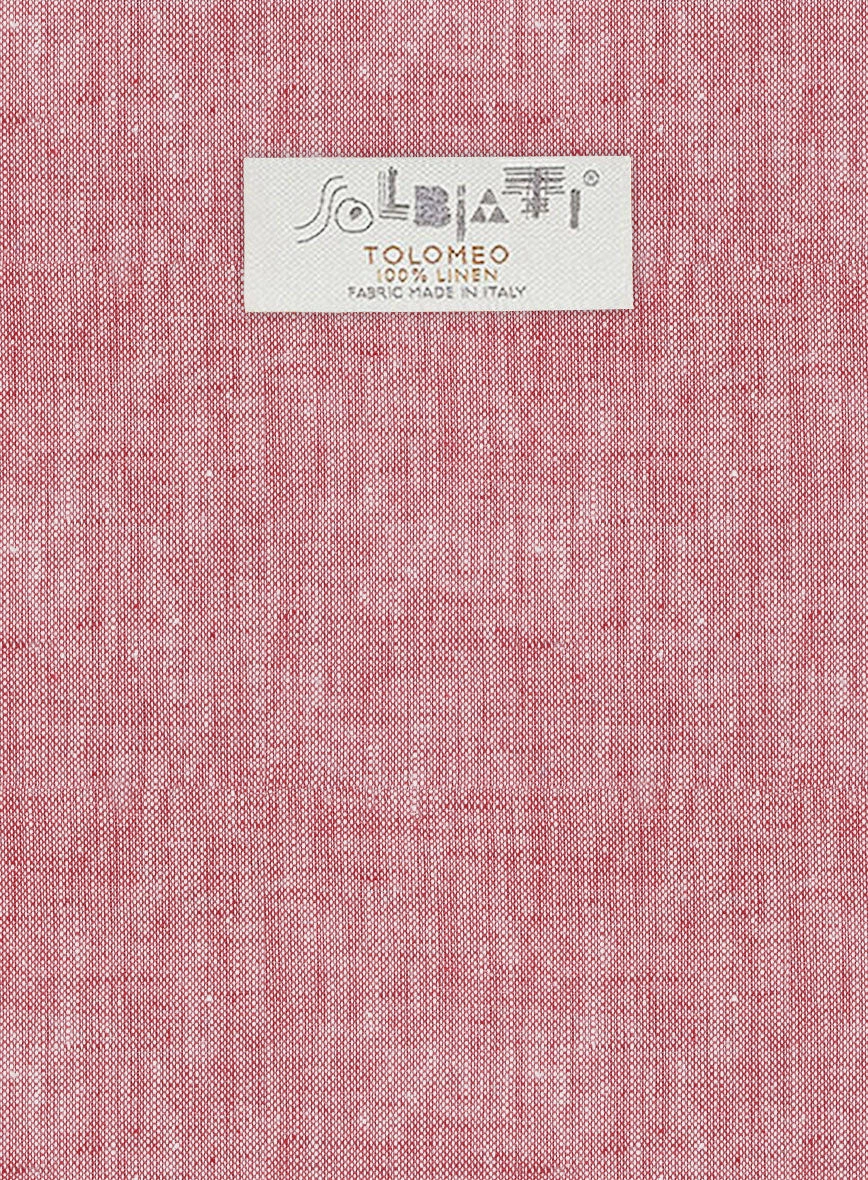 Solbiati Rose Linen Suit