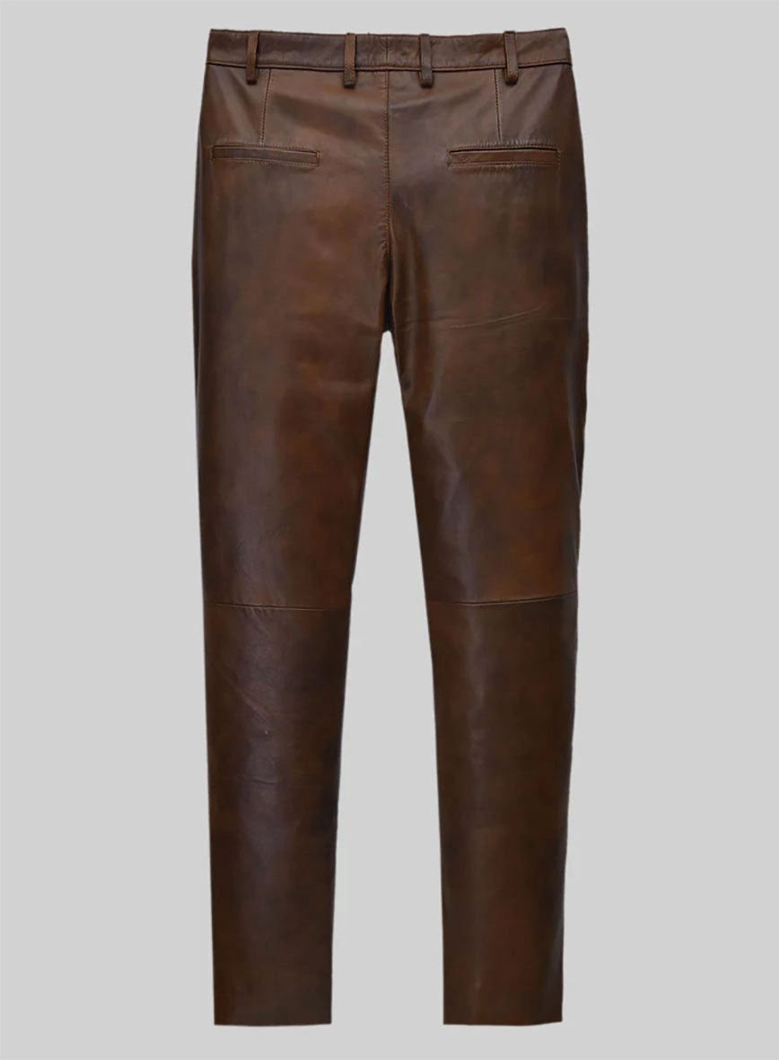 Spanish Brown Medieval Leather Suit