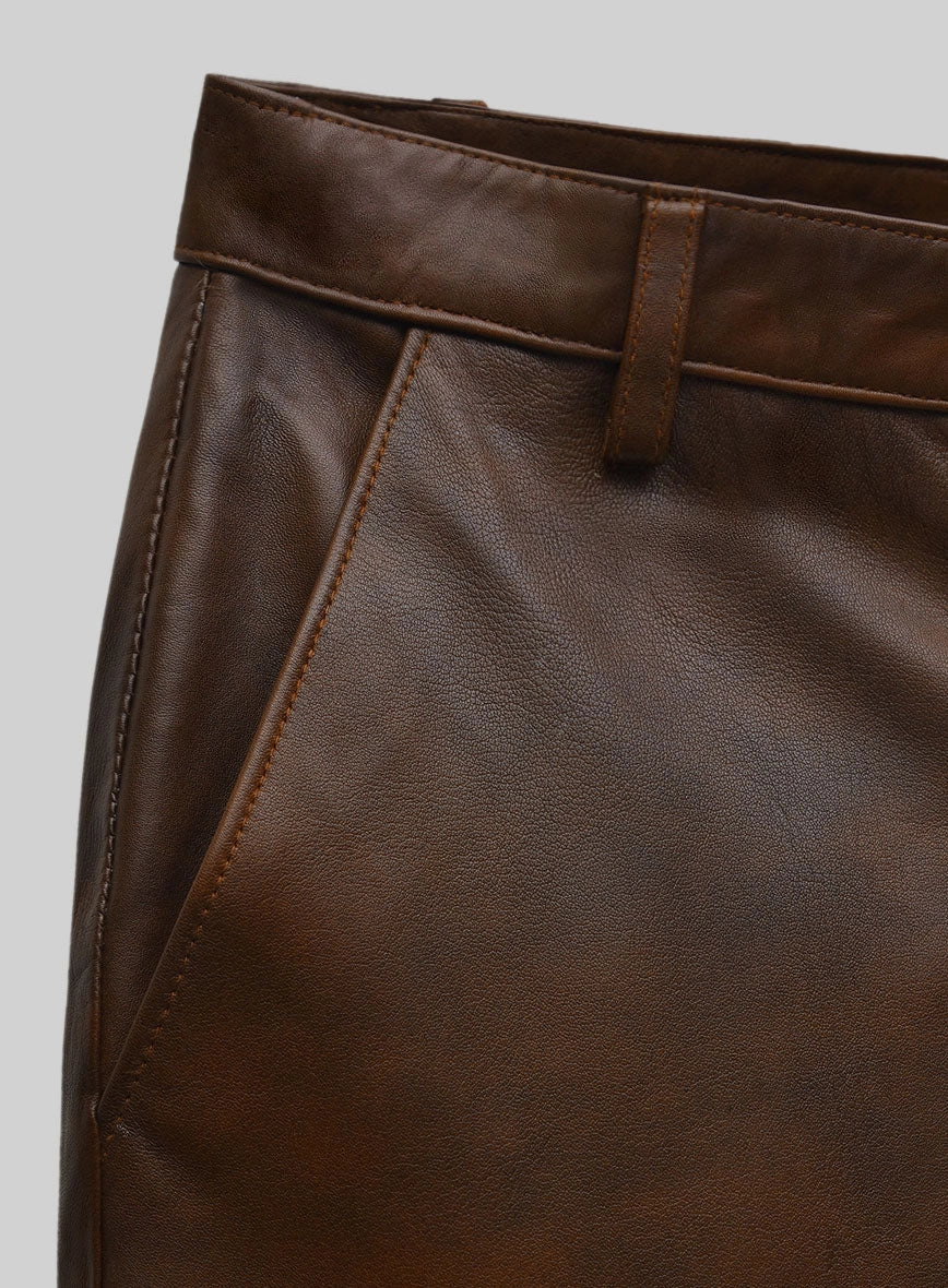 Spanish Brown Medieval Leather Suit