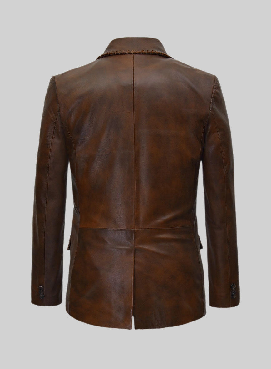 Spanish Brown Medieval Leather Suit