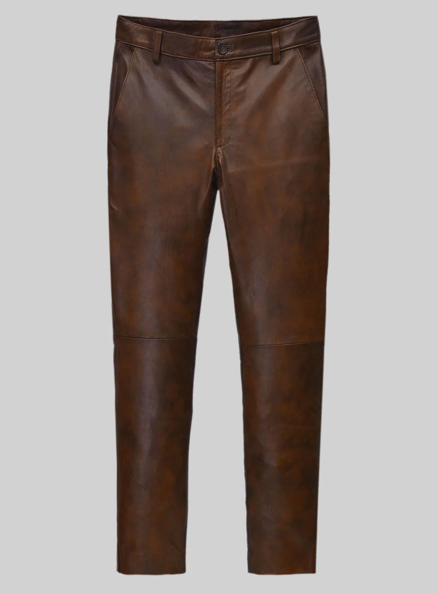 Spanish Brown Medieval Leather Suit