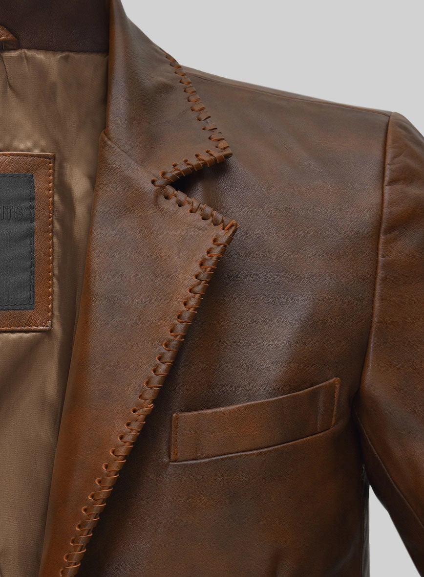 Spanish Brown Medieval Leather Suit