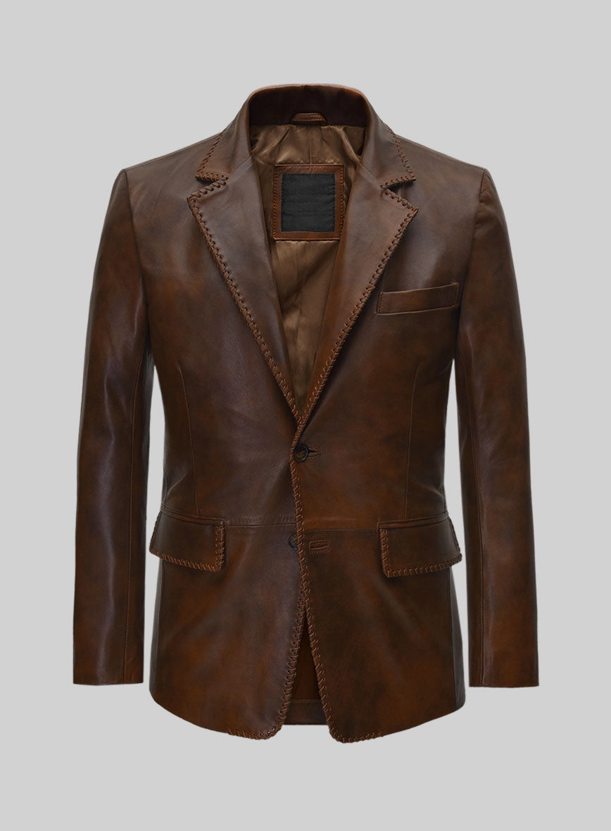 Spanish Brown Medieval Leather Suit