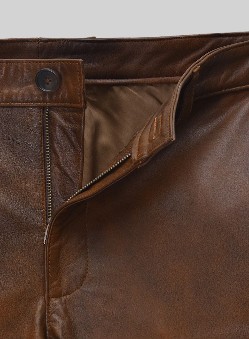 Spanish Brown Medieval Leather Suit
