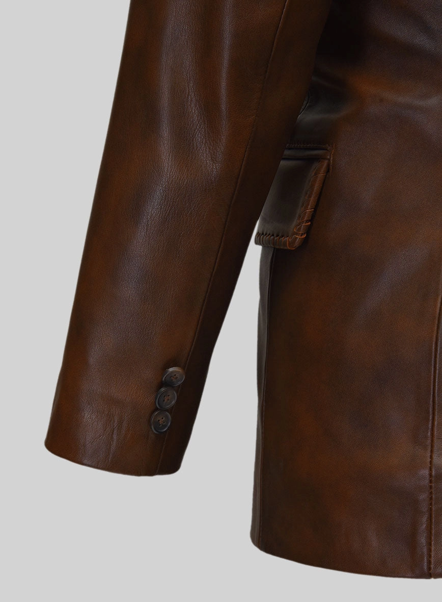Spanish Brown Medieval Leather Suit