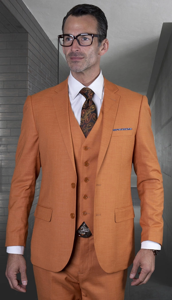 Statement  LAZARO-RU Mens Suit