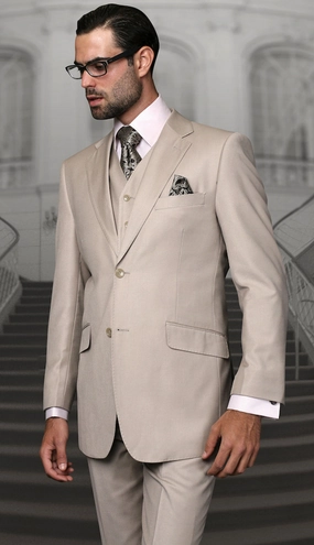 Statement  STZV-100-SA-SND Mens Suit