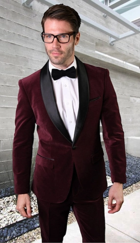 Statement  VL-100-BU Mens Suit