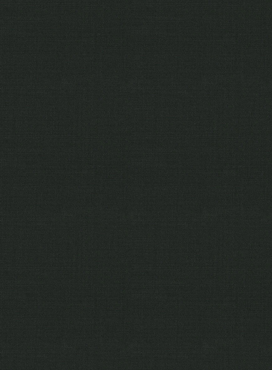 Stretch Green Wool Suit