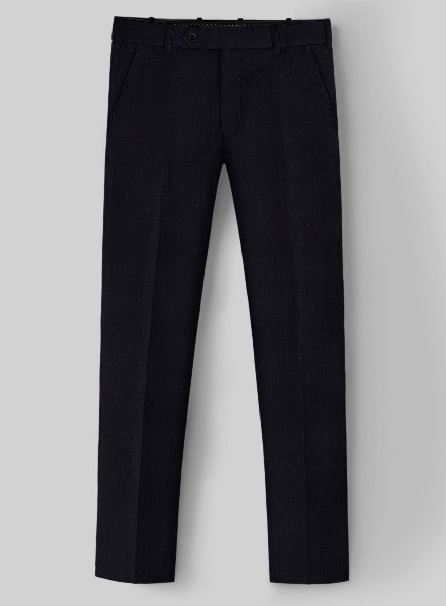 Stretch Midnight Blue Wool Suit