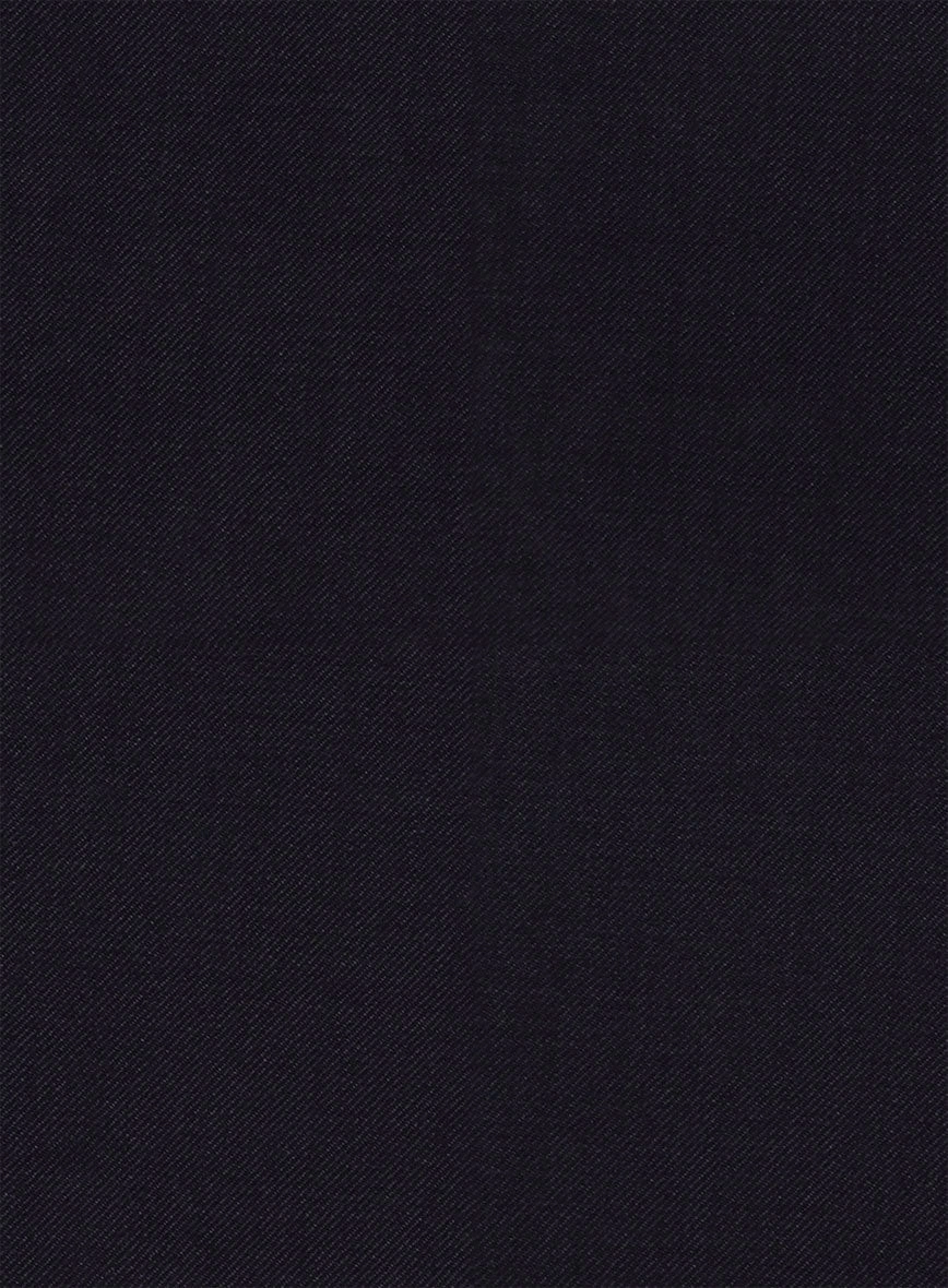 Stretch Midnight Blue Wool Suit