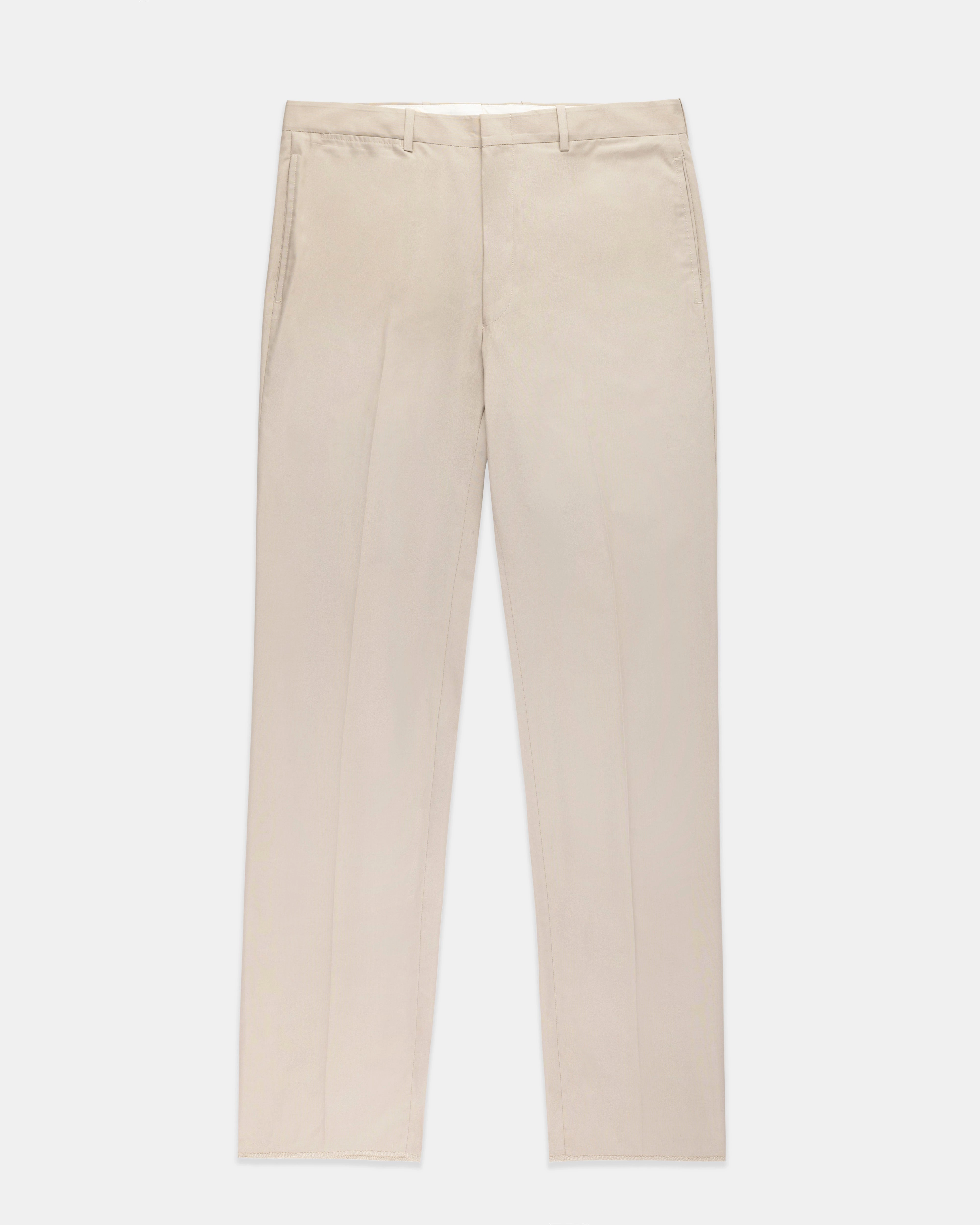 TAN POPLIN SUIT MTO