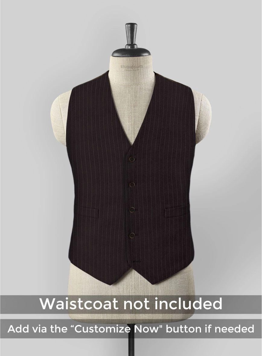Thomas Shelby Peaky Blinders Brown Wool Suit