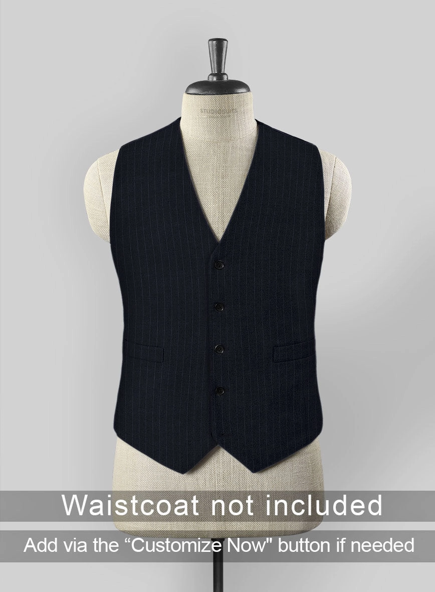 Thomas Shelby Peaky Blinders Deep Blue Wool Suit