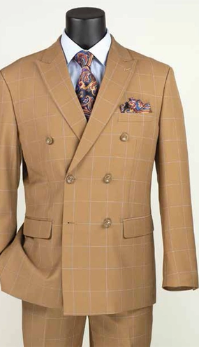 Vinci  MDW-1-CML Mens Suit