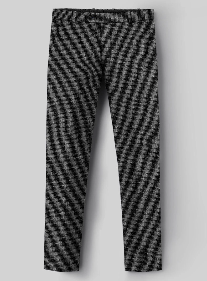 Vintage Gray Macro Weave Tweed Suit
