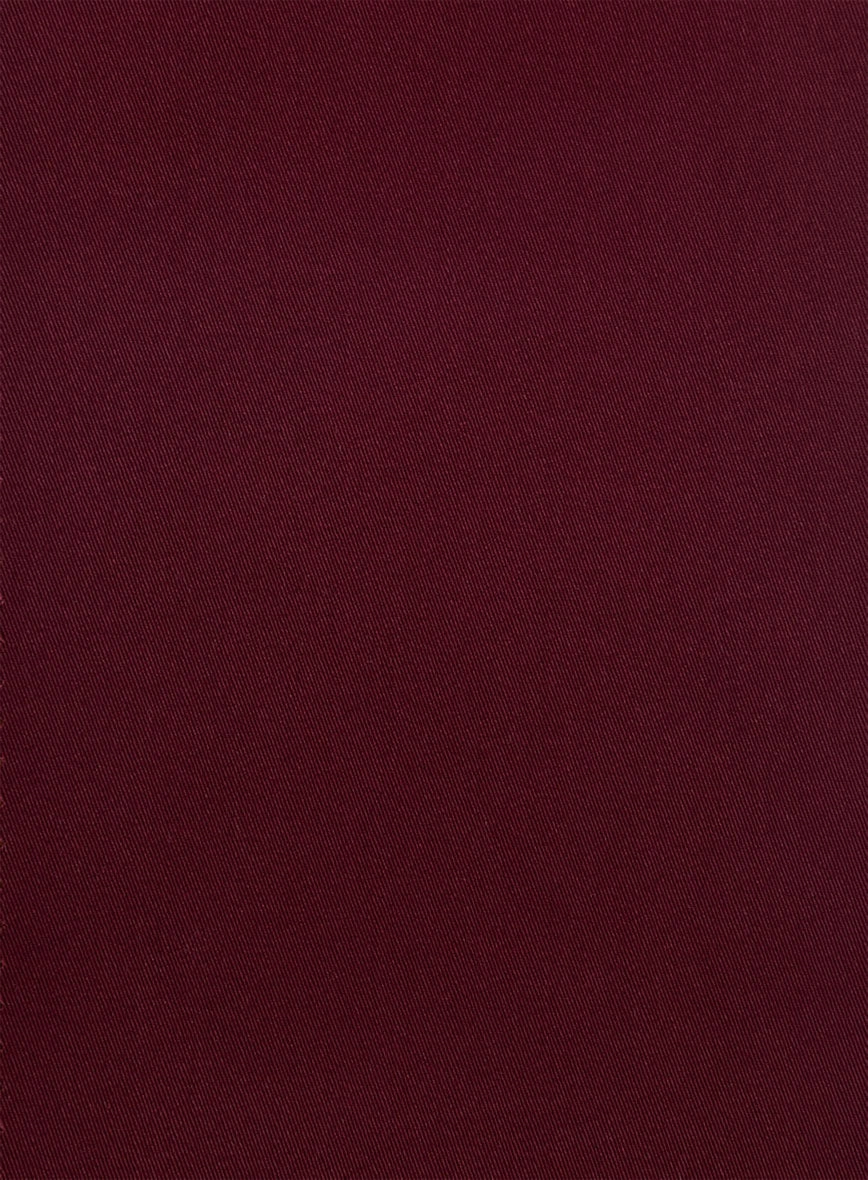 Wine Napoli Stretch Light Weight Cotton Suit